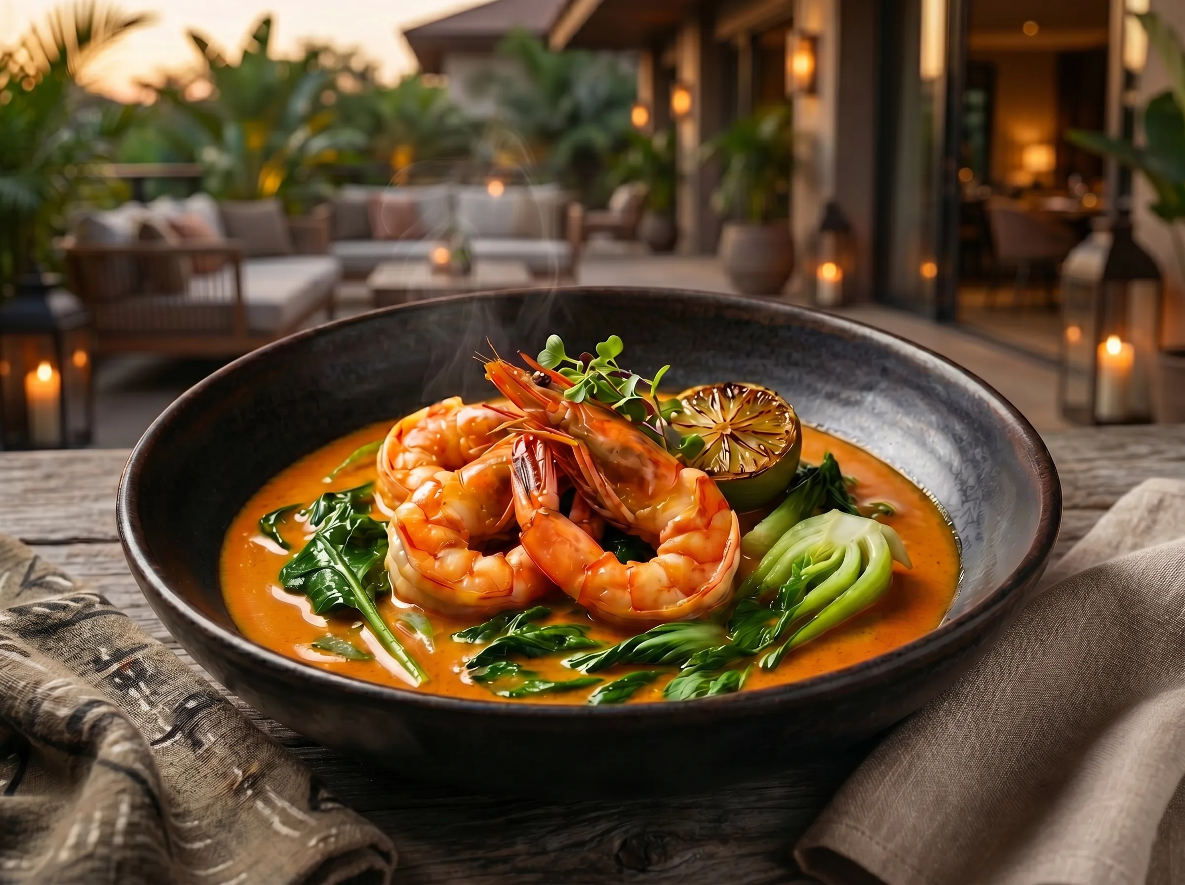 Swahili Coast Prawn and Coconut Curry